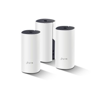 Punto De Acceso Interior Mesh Wifi 5 Tp-link Deco P9 Hibrido Mesh Pack 3 Unidades Ac1200 + Ac1000 2p Giga 1p Usb-c 2 Antenas 