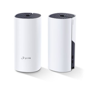 Punto De Acceso Interior Mesh Wifi 5 Tp-link Deco P9 Hibrido Mesh Pack 2 Unidades Ac1200 + Homeplug Av1000 2p Giga 1p Usb-c 2