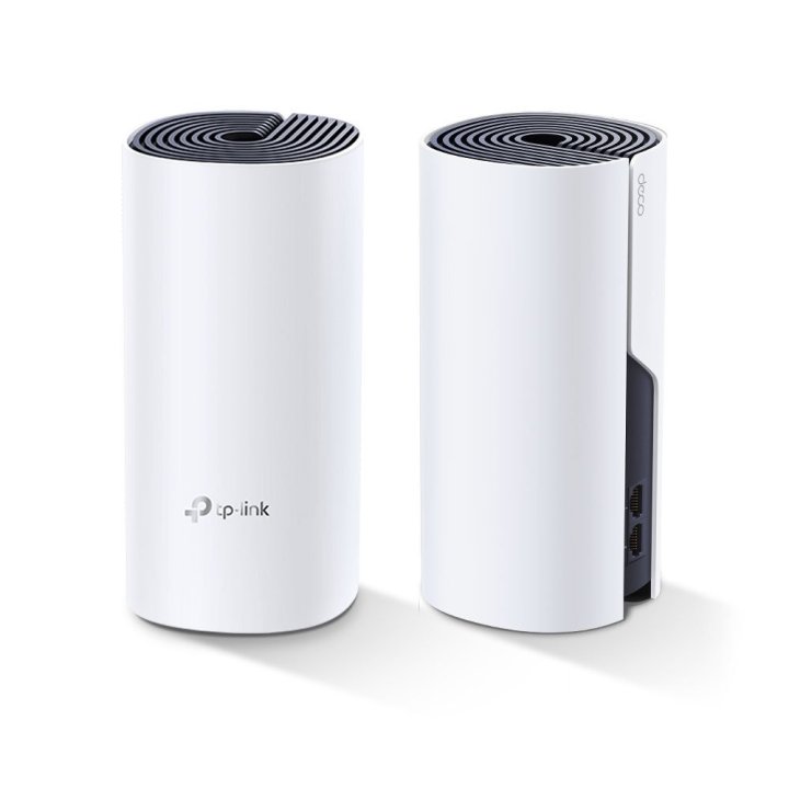 Punto De Acceso Interior Mesh Wifi 5 Tp-link Deco P9 Hibrido Mesh Pack 2 Unidades Ac1200 + Homeplug Av1000 2p Giga 1p Usb-c 2