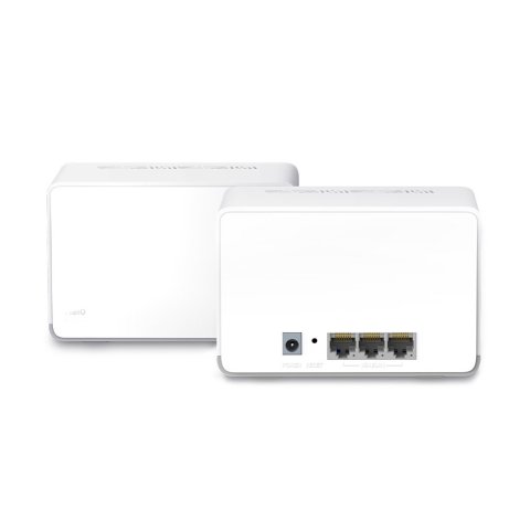 Punto De Acceso Interior Mesh Wifi 6 Mercusys Halo H70x (2-pack) Kit De Dos Puntos De Acceso Interior Mesh Ax1800 Doble Banda