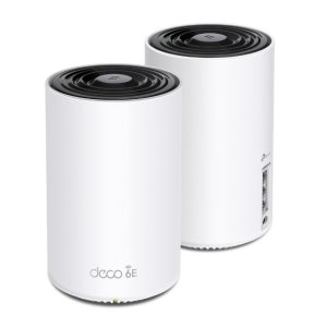 Punto De Acceso Interior Mesh Wifi 6e Tp-link Deco X75 Tribanda Pack 2u Axe5400 2.4   5   6ghz 5400mbps 4 Antenas 3p Giga 2