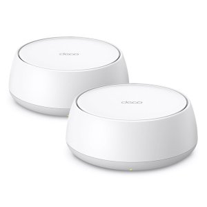 Punto De Acceso Interior Mesh Wifi 7 Tp-link Be25 2-pack Be5000 Dualband 4324mbps En 5ghz 2x2.5gb 