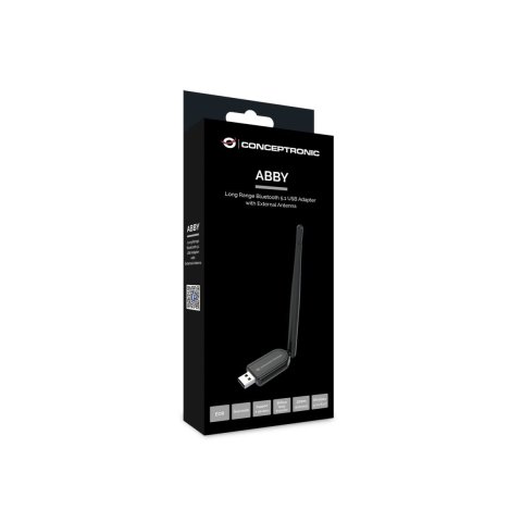 Adaptador Conceptronic Usb Bluetooth 5.1 Largo Alcance 100m Abby07b