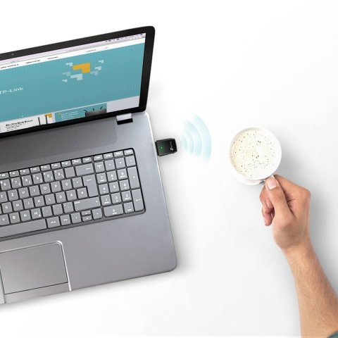 Usb Wifi Dualband Tp-link Archer T2u Ac600 150mb En 2,4ghz Y 433mb En 5ghz