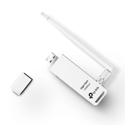 Usb Wifi Tp-link Wn722n 150mb Alta Ganancia 1 Antena Desmontable