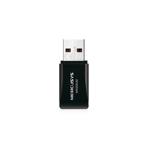 Usb Wifi N Mercusys Mw300um Wireless N 300mbps Mini Usb 2.0