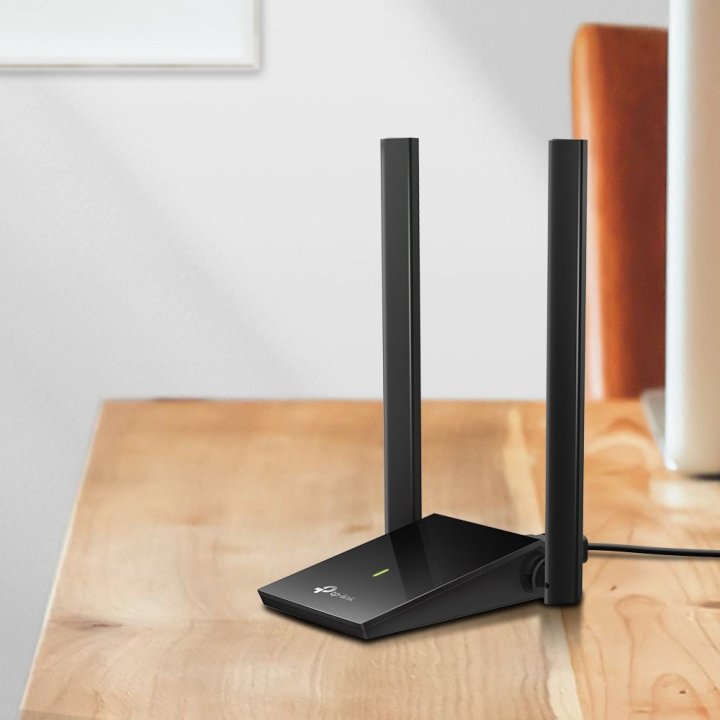 Usb Wifi Dualband Tp-link Archer T4u Plus Ac1300 400mb En 2,4ghz Y 867mb En 5ghz Usb3.0 Doble Antena