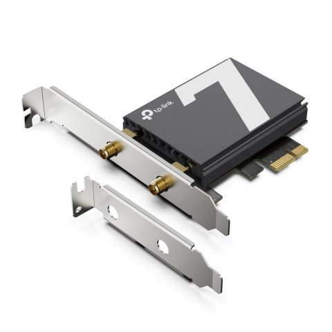 Pci Express Wifi 7 Triple Banda Y Bluetooth 5.3 Tp-link Archer Tbe550e Wifi 7 Be9300 Bluetooth 5.4  Base Imantada Con Dos Ant