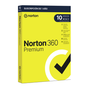 Norton 360 Premium 75gb Es 1 User 10 Device 12mo Box