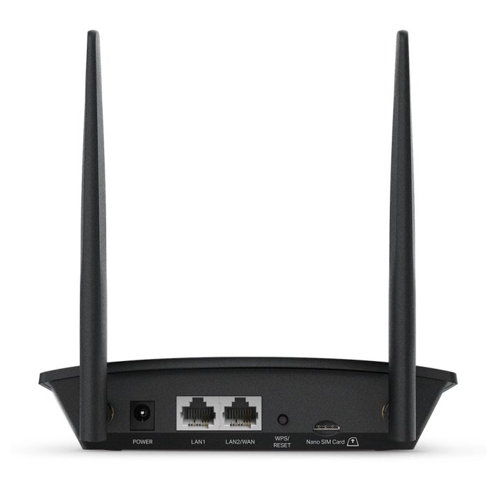 Router Wifi Movil 4g Lte Tp-link Mr100 300mb En 2,4ghz 3p Eth 2 Ant Externas Desmontables