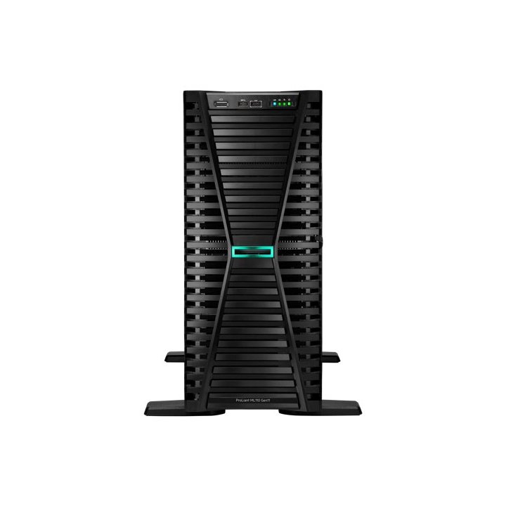 Server Hp Proliant Ml110 Gen11 Intel Xeon-s 3408u 1,8ghz 32gb 8 X Hdd Sff Hot Plug 1000w 3 Años Gara