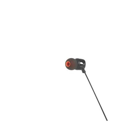 Auricular Intrauditivo Jbl Tune T110 Black Microfono Integrado Jack 3.5mm Pure Bass Cable Plano