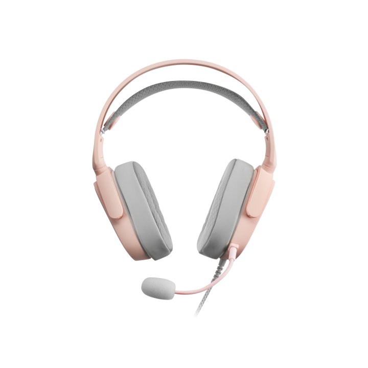 Headset Mars Gaming Mhax Pink Jack 3.5mm Altavoces Hi-fi De 53mm Microfono Extraible Iluminacion Rgb Compatible Ps4, Xbox, Sw
