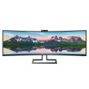 Monitor 49" Curvo Usb-c Dp Hdmi Philips 499p9h 00 Ips 5120x1440 70hz 5ms 450cd 1800r Webcam Vesa 100x100