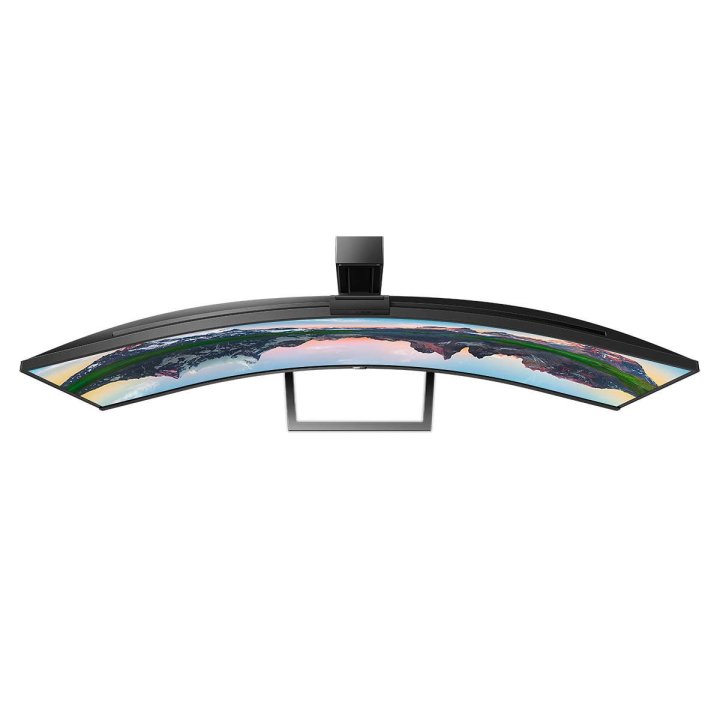 Monitor 49" Curvo Usb-c Dp Hdmi Philips 499p9h 00 Ips 5120x1440 70hz 5ms 450cd 1800r Webcam Vesa 100x100