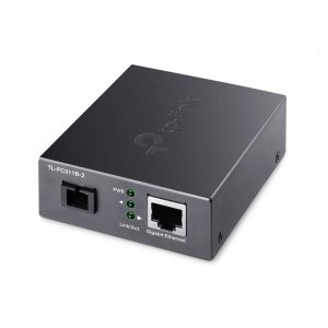 Convertidor De Fibra Tp-link Fc311b-2 Single-mode Gigabit Bidireccional De 1p Rj45 10 100 1000 A 1p Sc Port Gigabit Cobertura
