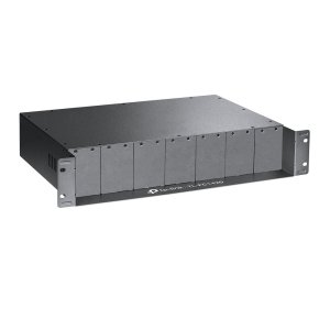 Chasis De Montaje En Bastidor Rack Tp-link Tl-fc1420 14 Bahías Para Convertidores De Medios 2