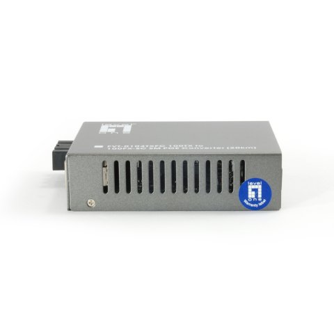 Conversor Fibra Optica Level One 10 100tx A 100fx Sc Con Poe (20km)