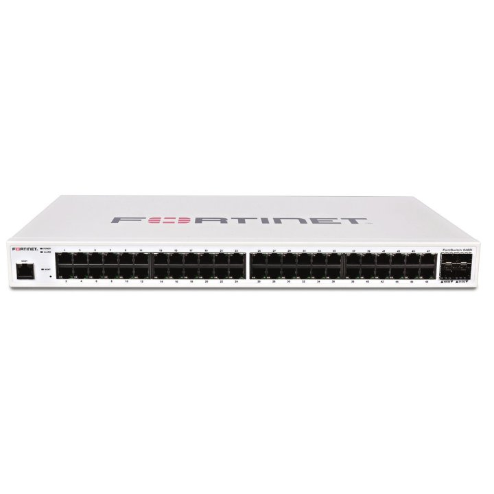 Switch Gestionable Fortinet Fortiswitch 248d L2 3 48xge Rj45 4xge Sfp Montaje Rack 512mb Ddr3