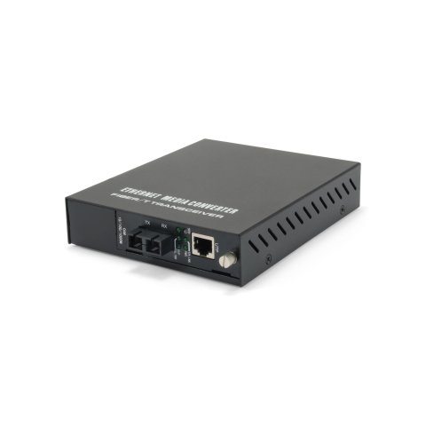 Convertidor Fibra Level One Gvm-1220 Rj45 A Fibra Monomodo Sc 1310nm Hasta 20km