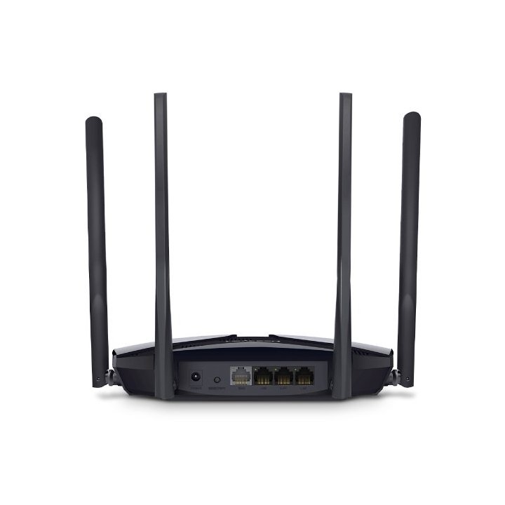 Router Wifi 6 Dualband Mercusys Mr80x Wifi 6 Ax3000 4p Gigabit 4 Antenas De Alta Ganancia