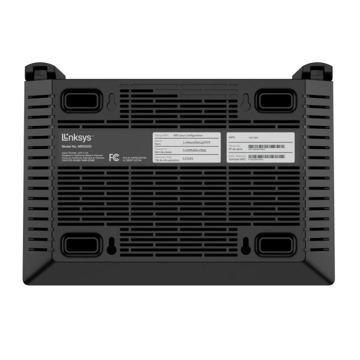 Router Wifi 6 Linksys Mr5500-ke Hydra Pro Ax5400 Dual Band Mesh 4 Puertos 2 Ant Usb 3.0 160 Mhz