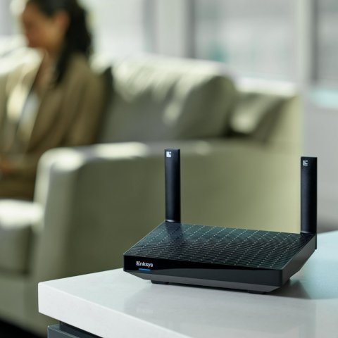 Router Wifi 6 Linksys Mr5500-ke Hydra Pro Ax5400 Dual Band Mesh 4 Puertos 2 Ant Usb 3.0 160 Mhz