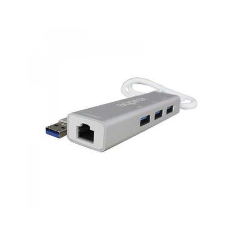 Adaptador Usb Approx Appc07ghub A 3xusb-a 3.0 1x1gb Rj45