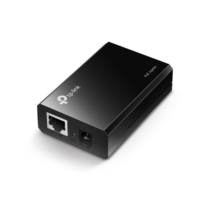 Poe Injector Tp-link Poe150s Pasa Datos Y Alimentacion Por El Mismo Cable Hasta 100 Metros Plug And Play