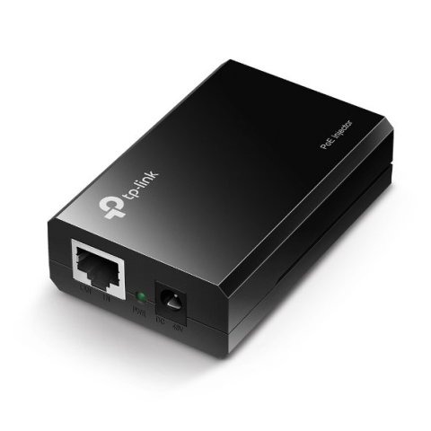 Poe Injector Tp-link Poe150s Pasa Datos Y Alimentacion Por El Mismo Cable Hasta 100 Metros Plug And Play
