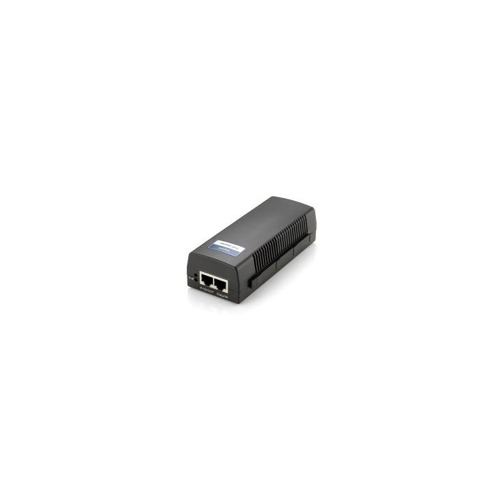 Poe Injector Adapter Gigabit Level One Pasa Datos Y Alimentacion Por El Mismo Cable Hasta 100m 15.4w