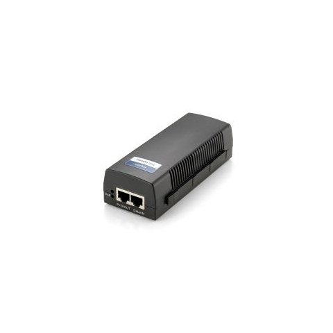 Poe Injector Adapter Gigabit Level One Pasa Datos Y Alimentacion Por El Mismo Cable Hasta 100m 15.4w
