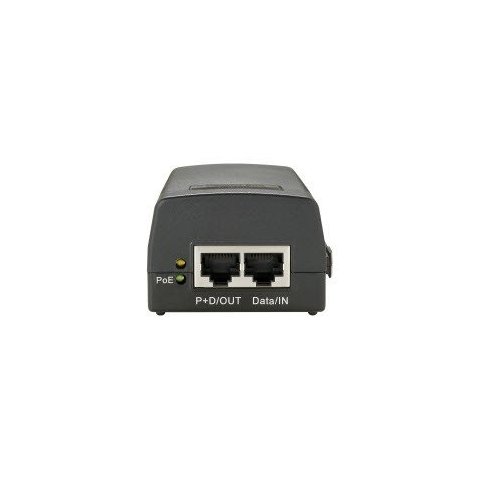 Poe Injector Adapter Gigabit Level One Pasa Datos Y Alimentacion Por El Mismo Cable Hasta 100m 15.4w