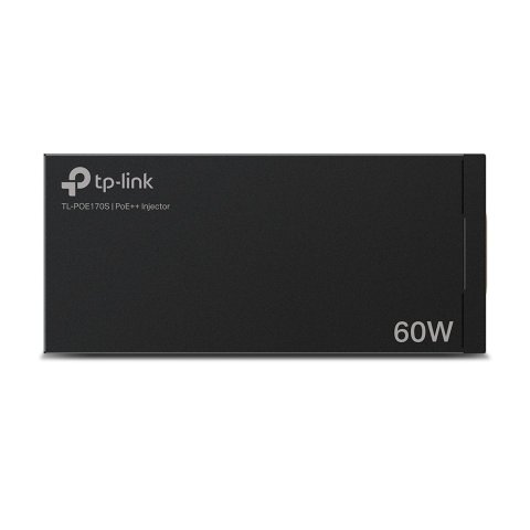 Poe Injector Tp-link Poe170s 2p Gigbit 60w Pasa Datos Y Alimentacion Por El Mismo Cable Hasta 100 Metros Plug And Play
