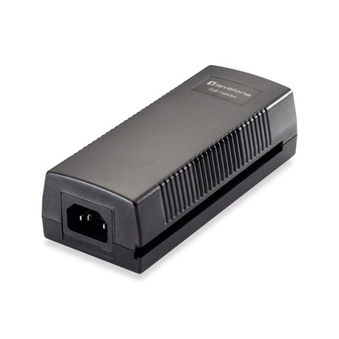 Poe Injector Adapter Gigabit Level One 30w Pasa Datos Y Alimentacion Por El Mismo Cable Hasta 100m