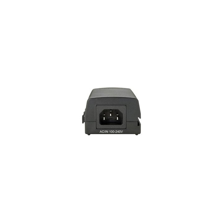 Poe Injector Adapter Level One Cat5e Pasa Datos Y Alimentacion Por El Mismo Cable Hasta 100 Mts