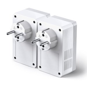 Homeplug Tp-link Powerline 500mb Pa4010pkit 1p Ethernet Pass-through Kit De 2 Unidades Soporta Multiples Iptv Streams 2
