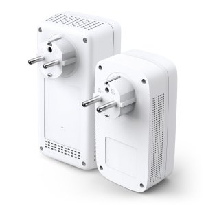 Homeplug Wifi Tp-link Tl-wpa8631p Kit 1300mb Av500 Ac1300 Con 3 Puertos Giga Passthrough Kit Compuesto De Un Tl-wpa8631p Y Un 2