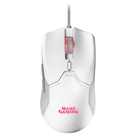 Teclado Mouse Y Alfombrilla Mars Gaming Mcpx White Telcado Hibrido H-mech Mouse Ultra Ligero 10k Y Alfombrilla Xxl
