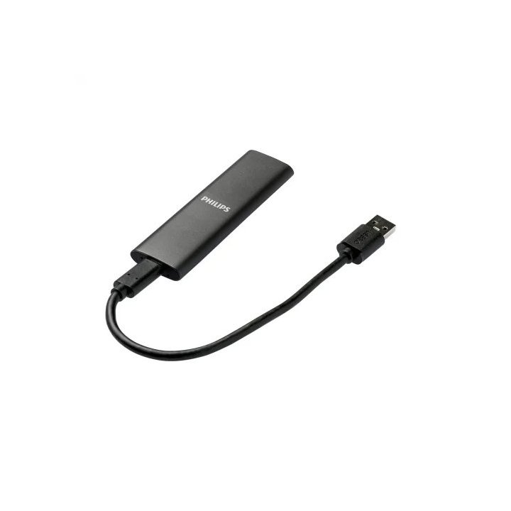 Disco M.2 Externo Philips 500gb Usb-c/usb3.0...