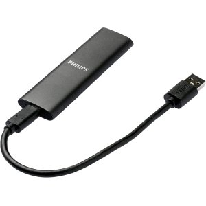 Disco M.2 Externo Philips 2tb Usb-c usb3.0 540mb Ultra Slim Gris 2