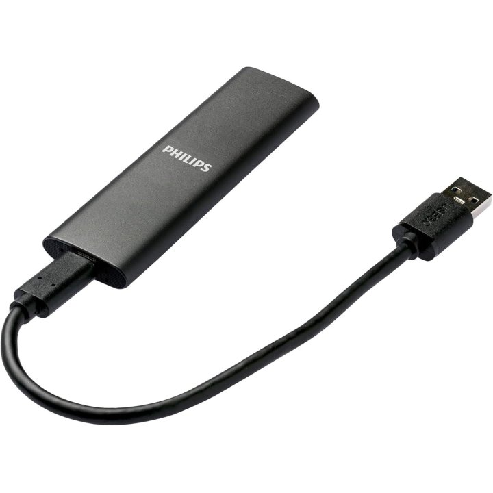 Disco M.2 Externo Philips 250gb Usb-c/usb3.0...