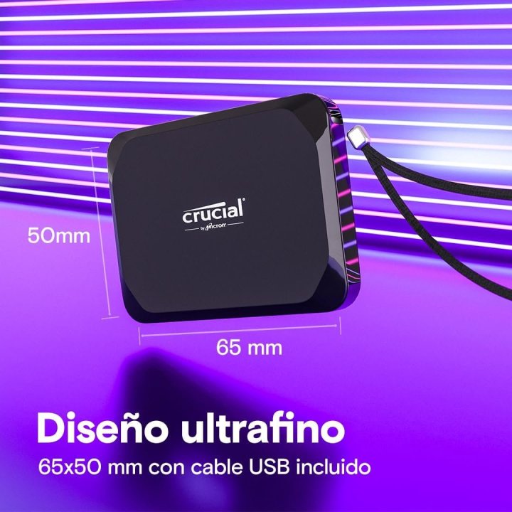 Disco Ssd Externo 1tb Crucial Ct1000x9ssd9 X9...