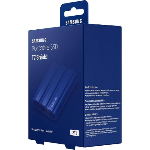 Disco M.2 Externo T7 Shield Pcie Nvme Usb 3.2...