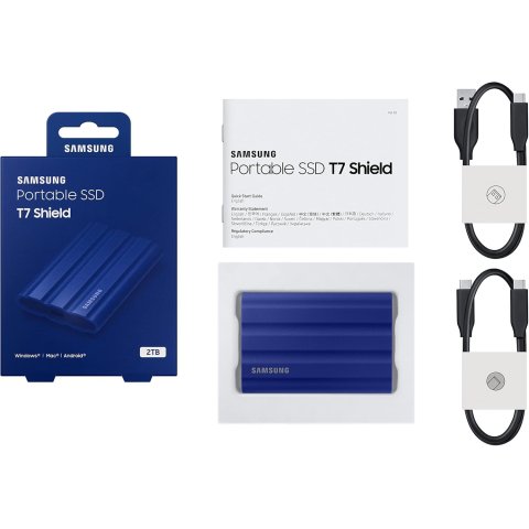 Disco M.2 Externo T7 Shield Pcie Nvme Usb 3.2...