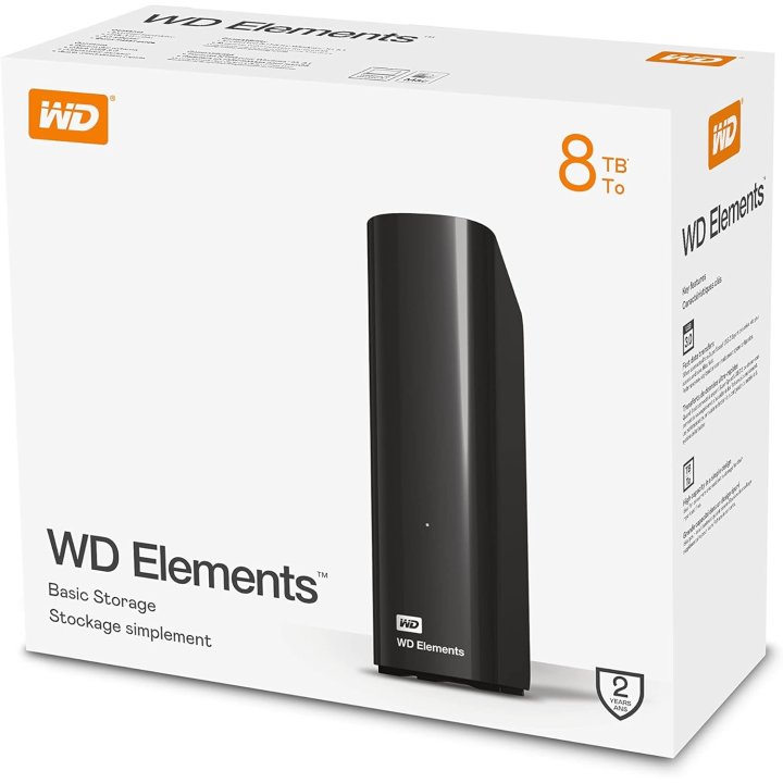 Disco Duro Externo Western Digital Elements 8tb...