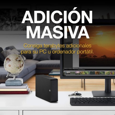 Disco Duro Externo Seagate Expansion Desk 3.5"...