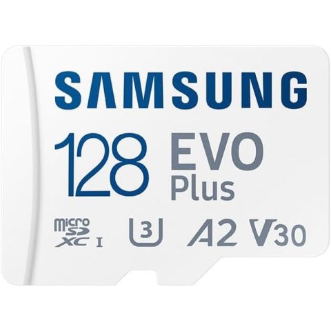 Memoria Sd Micro 128gb Samsung Sdxc Evo Plus Clase 10 Con Adaptador A Sd Mb-mc128sa/eu