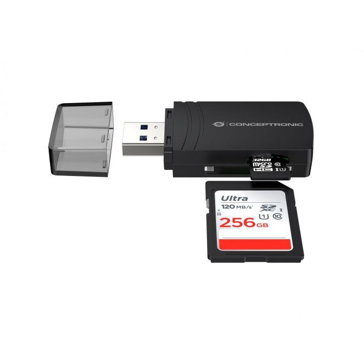 Card Reader Externo Conceptronic Bian06b Usb...