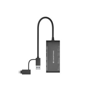 Card Reader Externo Usb-c/ Usb-a 7en1 Conceptronic... 2